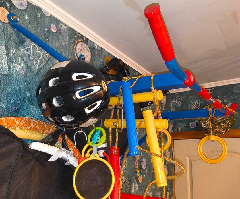 Спортивный уголок для детей и их родителей