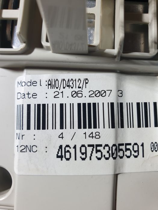 Moduł elektronika do pralki whirlpool Awod4312/p