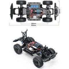 Carro RC Crawler HB-ZP1007 Toyota FJ Suv 1:10 Sport