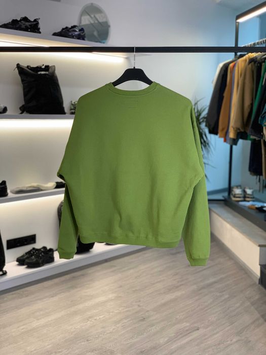 Світшот STUSSY Big Crackle Sport Crew Green