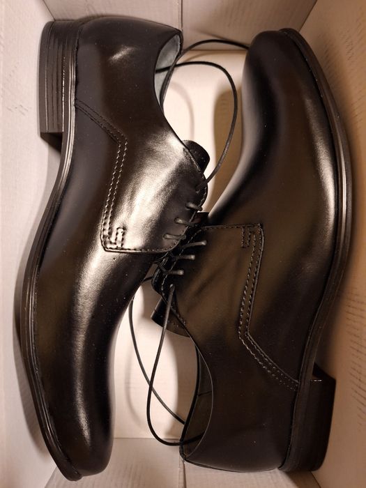 Buty półbuty wizytowe skórzane do garnituru.Rozm.42