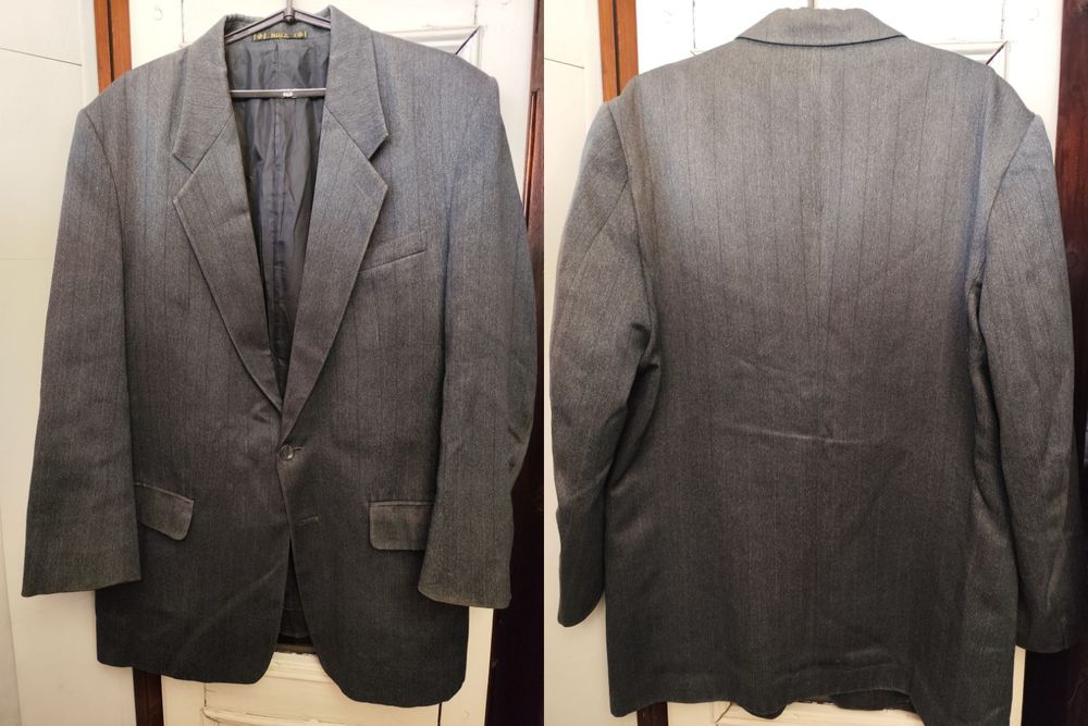 Мужской шерстяной костюм пиджак и брюки Nina р.52-54