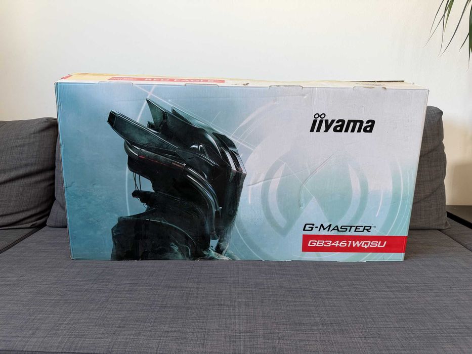 34-inch Ultra Wide Gaming Monitor Iiyama G-Master GB3461WQSU-B1 "Red Eagle"