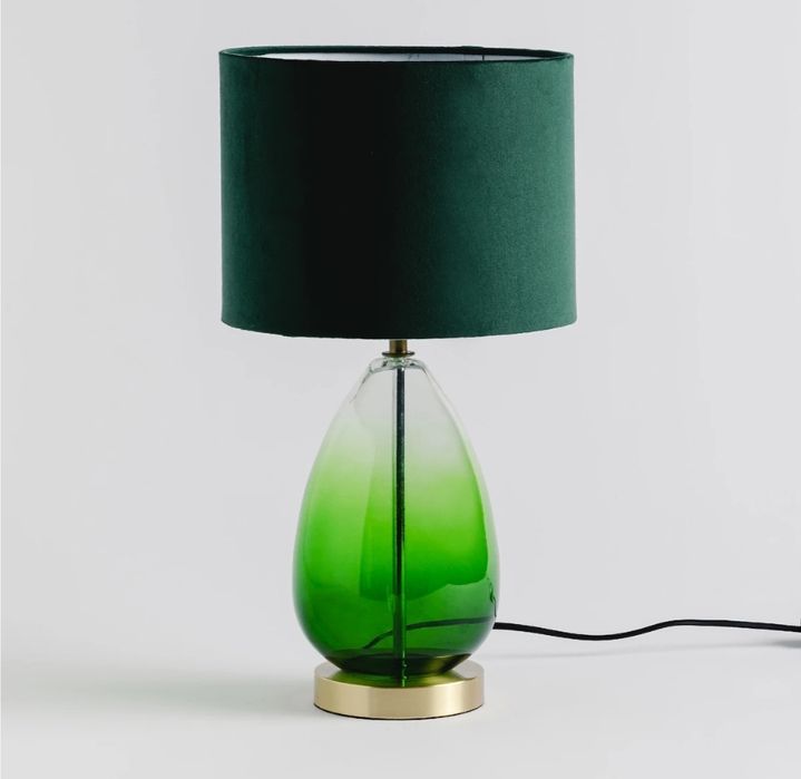 Lampa stołowa nocna home&you szklana 2 sztuki zestaw