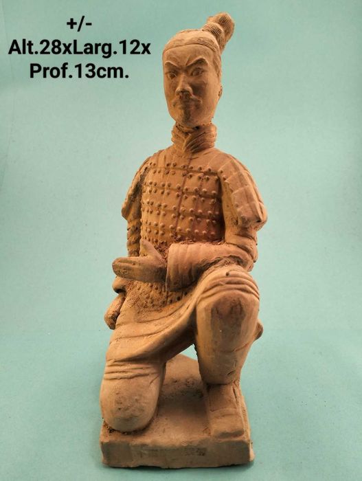 Soldado / Guerreiro Terracota da China. (ver desconto no texto)