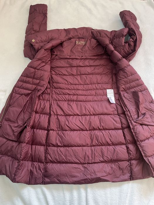 Puchowy lekki plaszcz Michael Kors