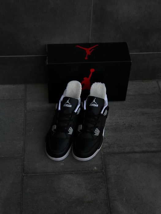 Кроссовки женские Nike Air Jordan 4 Retro Премиальная Кожа! Жорики: 1 ...