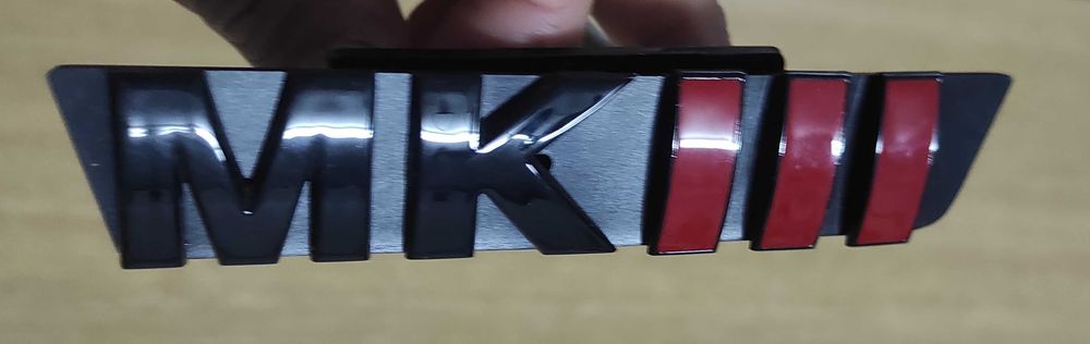 Emblema MK - III para carro