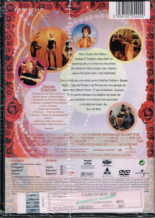 Filme em DVD: O Guru do Sexo (2002) - NOVO! SELADO!