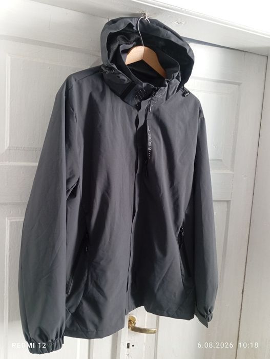 męska kurtka softshell marki Explore w kolorze szarym r. XL