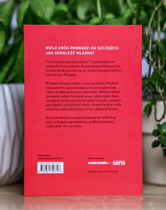Szczęścia można się nauczyć - Ewa Woydyłło - NOWY EGZEMPLARZ