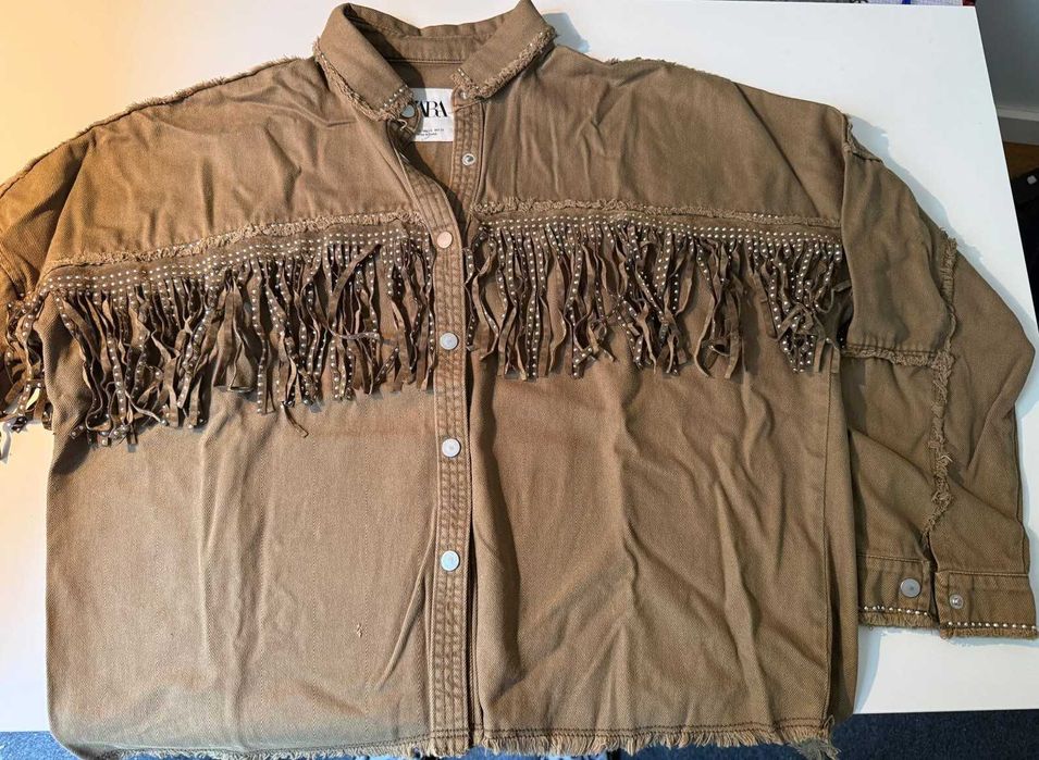 Camisa/casaco estilo cowgirl - Zara