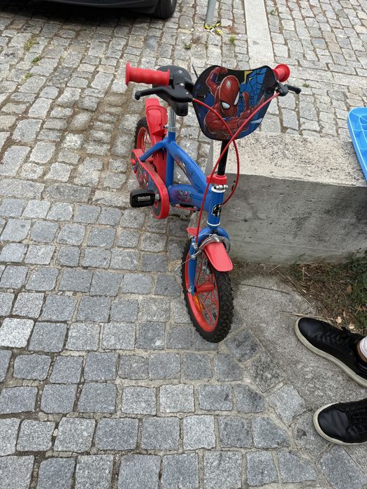 Bicicleta spiderman