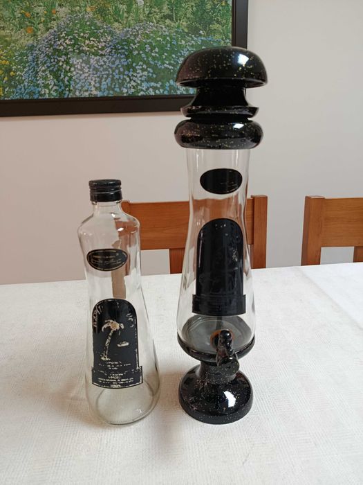Conjunto Dispensador e Garrafa Vazia - Produtos Marfim