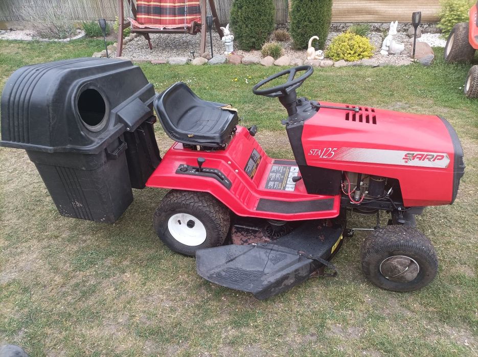 Traktor kosiarka ogrodowa sarp 12,5 HP