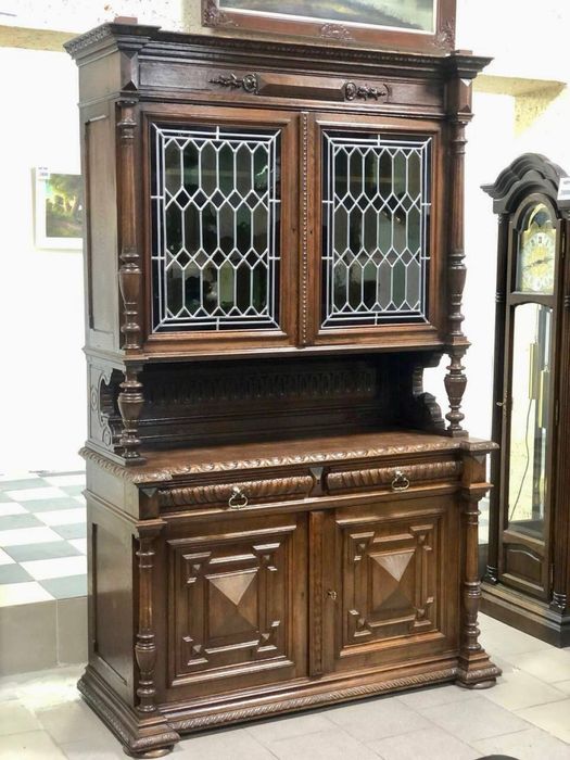 Вітрина сервант креденс дуб 3980