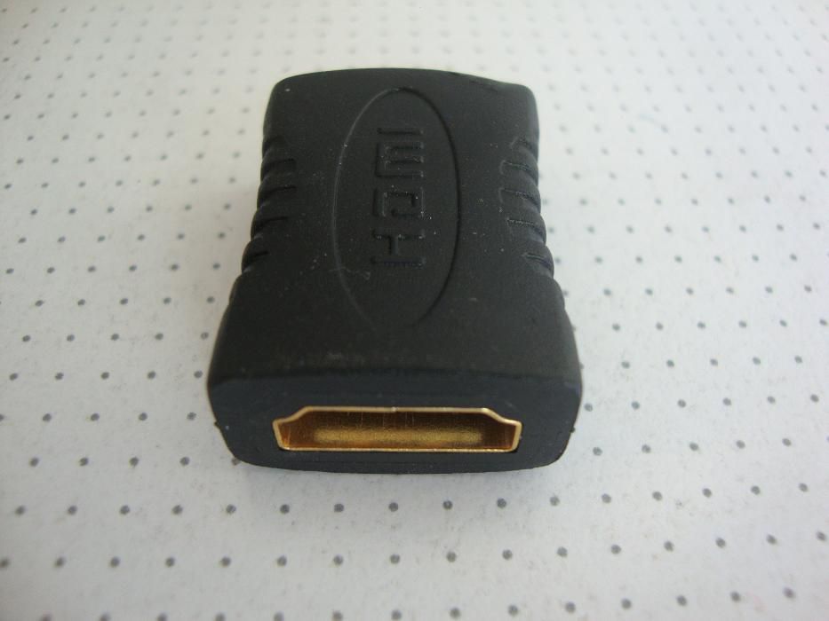 Adaptador hdmi fêmea em T por mini hdmi e micro hdmi