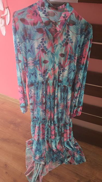 Sukienka siatka nowa