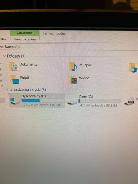 Komputer dell caly zestaw