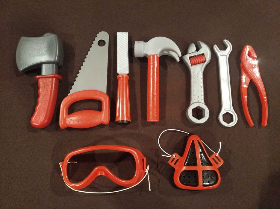 Kit de ferramentas de brincar