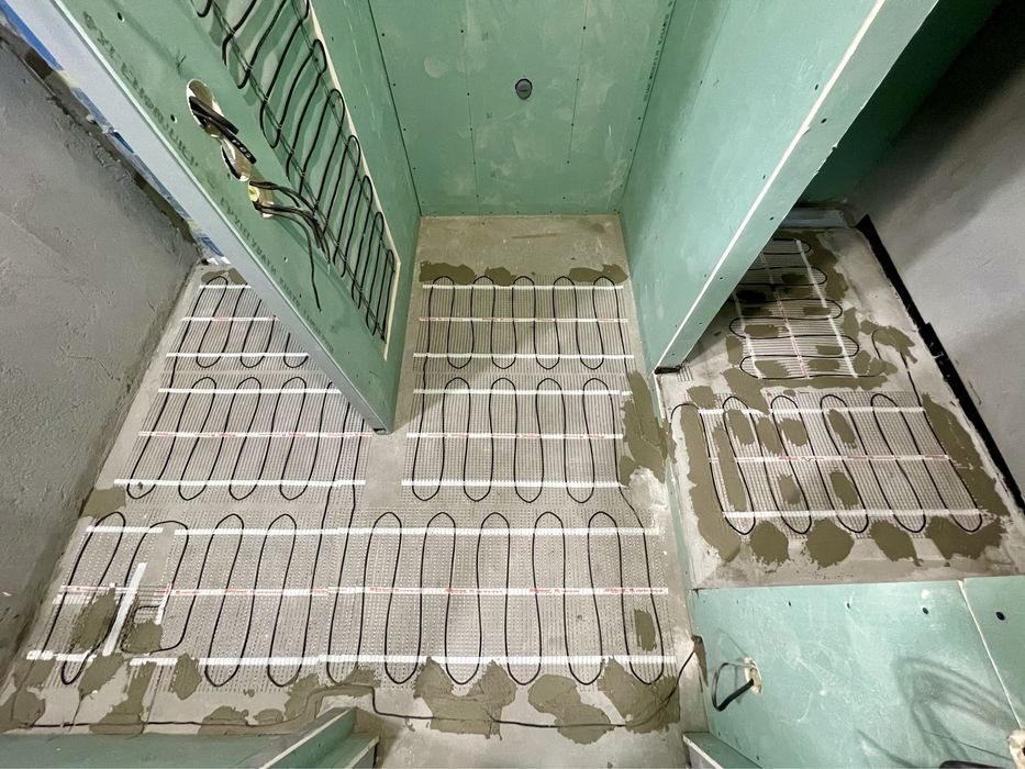 Электрический теплый пол Hemstedt Германия. Тепла підлога електрична.