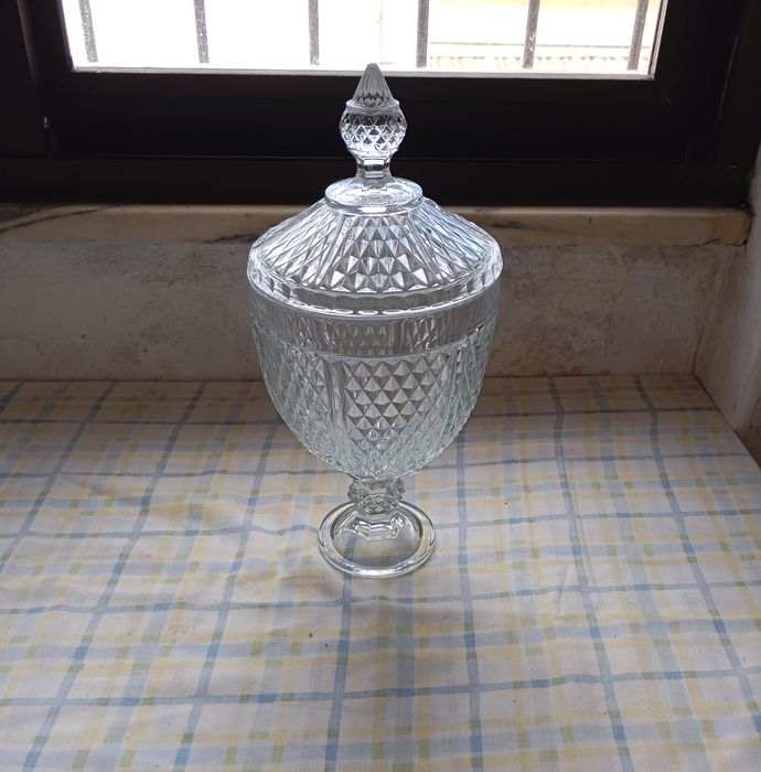 Bomboneira de Cristal decorativa