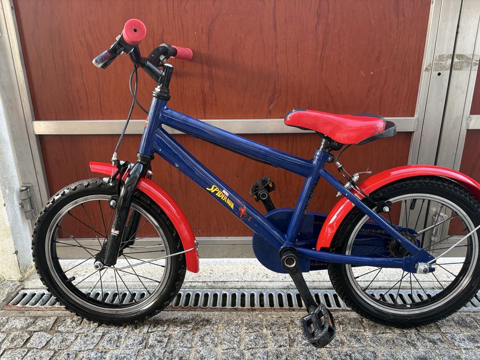 Bicicleta infantil Spiderman