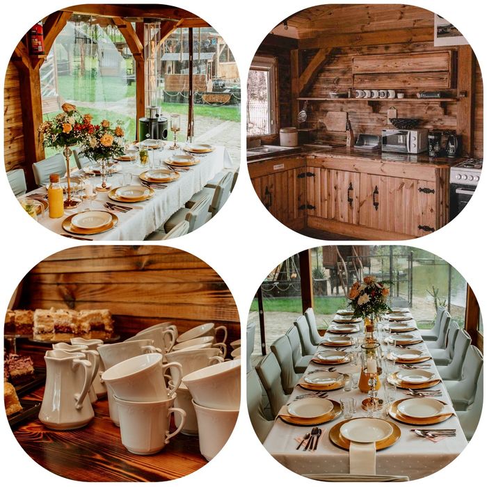 Domek nad jeziorem z jacuzzi, sauną i strefą masażu .