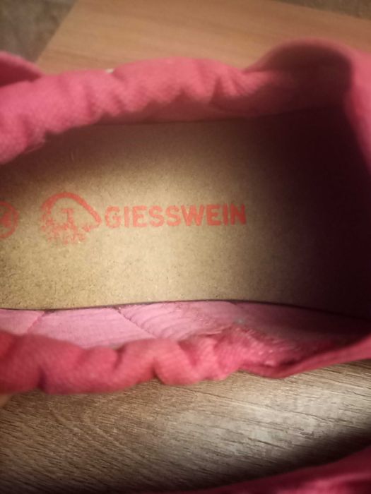 Slippers Giesswein SÖLL SLIM FIT Barefoot, босоногая обувь на девочку.