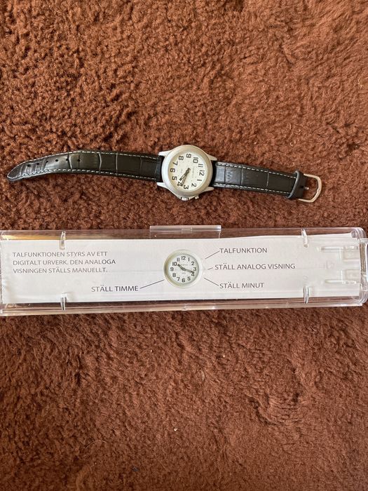 Mówiący zegarek, zegarek dla niedowidzących iris