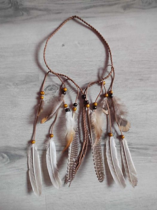 ozdoba na włosy, pióra, bal karnawałowy