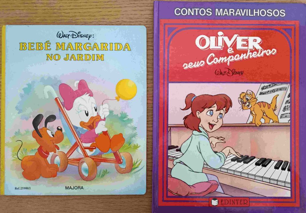 Walt Disney - Oliver, Bebé Margarida e Tom e Jerry