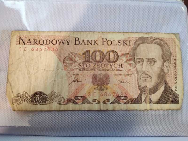 Ciekawy numer do kolekcji Radar 100 zł