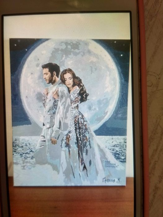 Картини мальовані акриловими фарбами на холсті