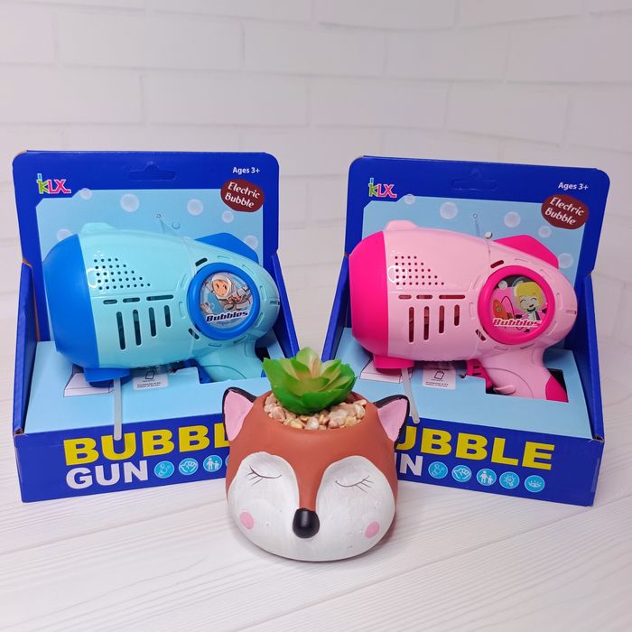 Пістолет з мильними бульбашками на акумуляторі, генератор бульбашок