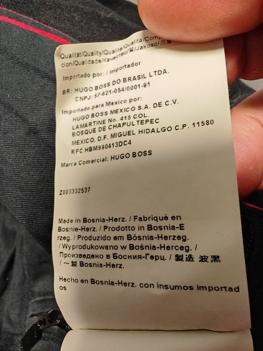 Super wełniany płaszcz Hugo Boss rozm L