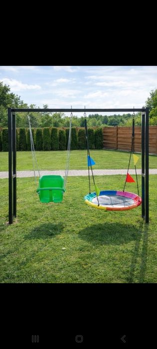 Hustawko ogrodowa metalowa stelaz