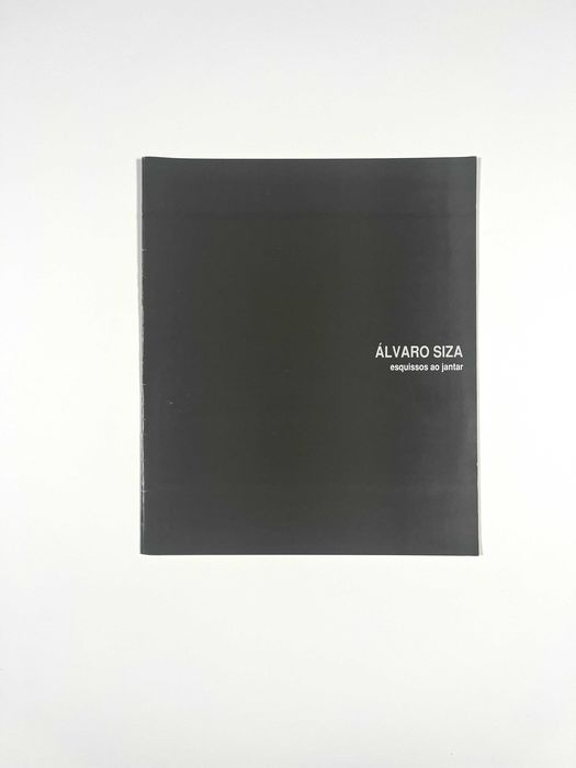 Esquissos ao Jantar Álvaro Siza Exposição Folheto desdobrável 2009