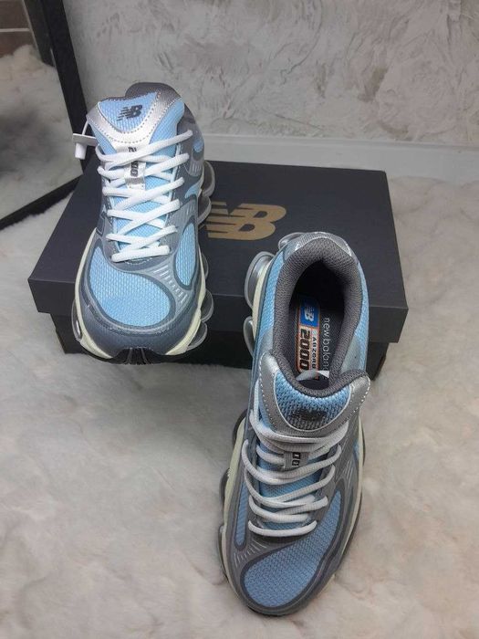 Кросівки New Balance ABZORB 2000 демісезон блакитно-сірі 36–41 без передоплати