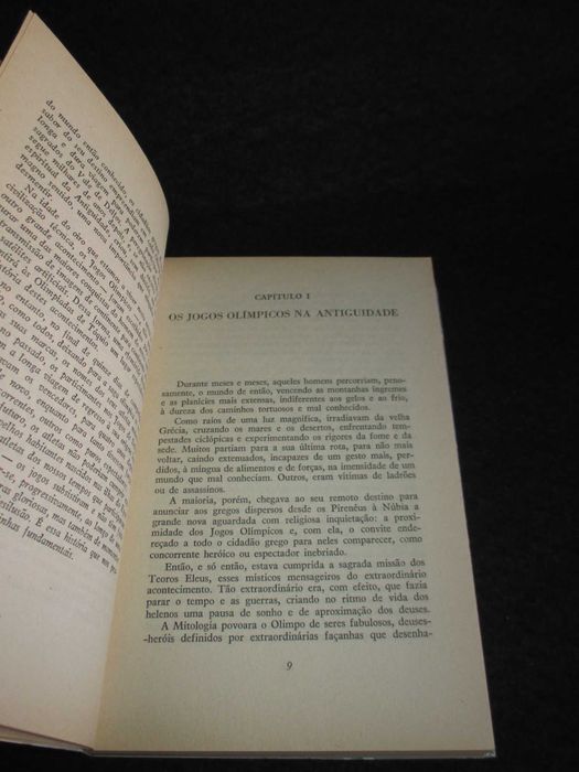 Livro A Fabulosa História dos Jogos Olímpicos Mário Aguiar
