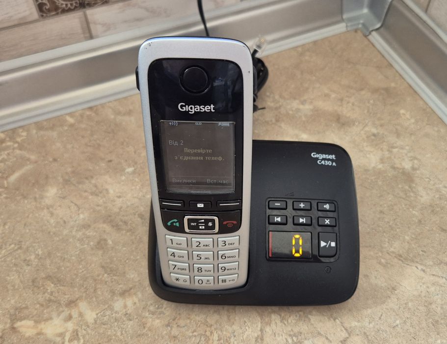 Радіотелефон Gigaset C430A Duo (комплект із двох трубок) б/у