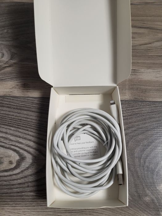 Amazon Basics Kabel z USB-C na Lightning, 2 szt 1.8 m