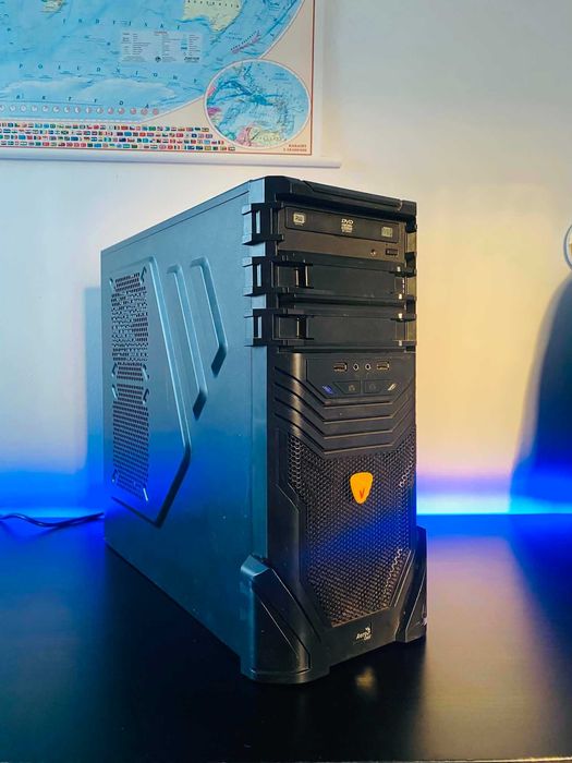 Komputer Stacjonarny PC | AMD FX-6300 (6 rdzeni) | 8GB RAM | SSD + HDD | Radeon HD 6790