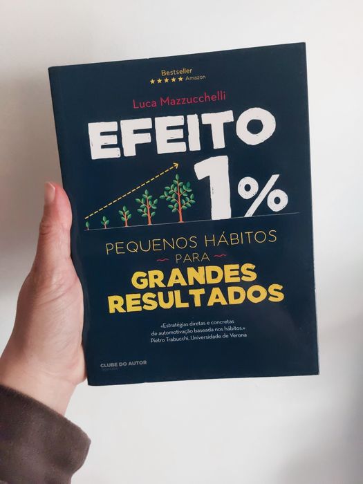 Livro "Efeito 1% Pequenos hábitos para grandes resultados"