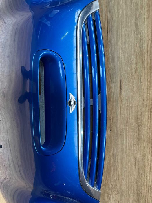 Maska Mini Cooper kolor hyper blue metalic