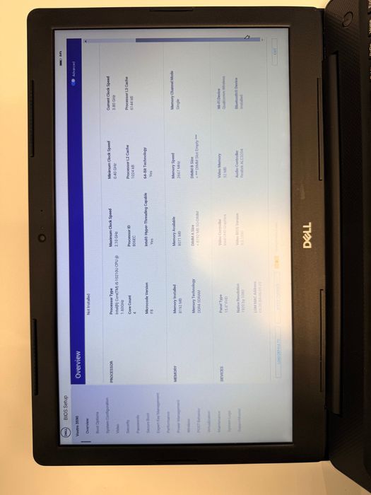 Dell Vostro 15 3590 (i5-10th Gen, 8GB RAM, SSD 256GB, Intel Graphics)