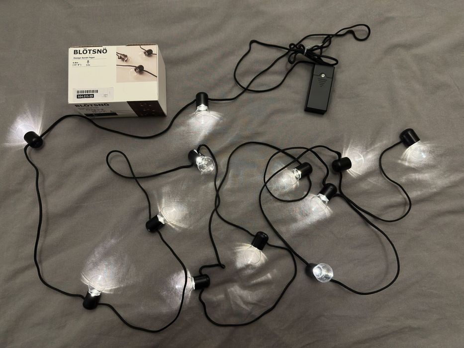 Girlanda led IKEA BLÖTSNÖ