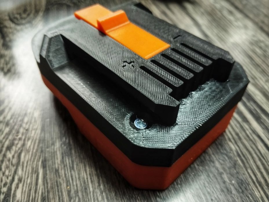 Адаптер перехідник акумулятор Ridgid AEG на інструмент Dnipro-M 20V