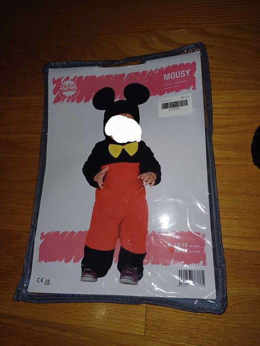 Fantasia do Mickey para menino