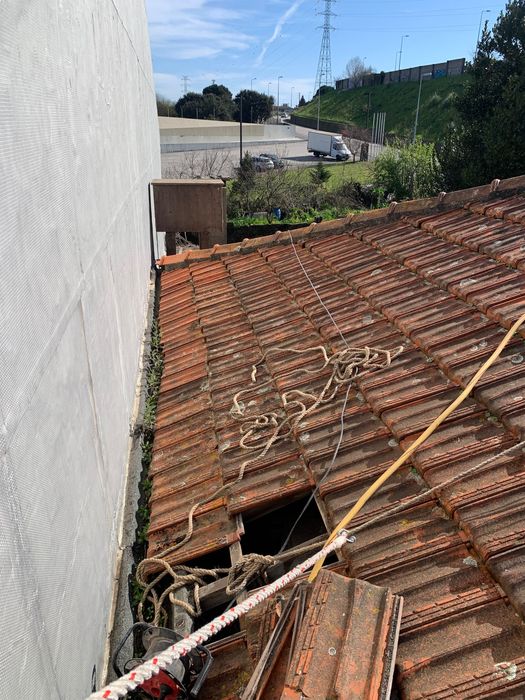 Lavagem e reparações de telhados